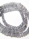This listing is for the 2 strands of Iolite Color Quartz Micro Faceted Roundell in size of 3 mm approx,,Length: 14 inch